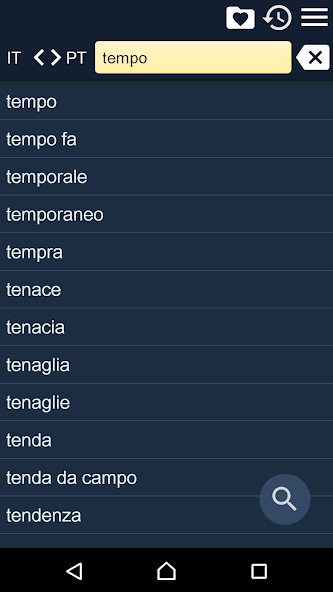 Italian Portuguese Dictionary