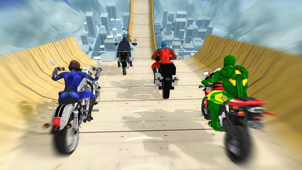 Super Hero Bike Mega Ramp 3 