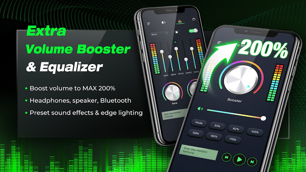 Extra Volume Booster Equalizer