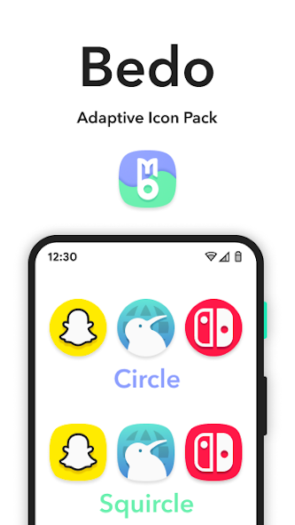 Bedo Adaptive Icon Pack