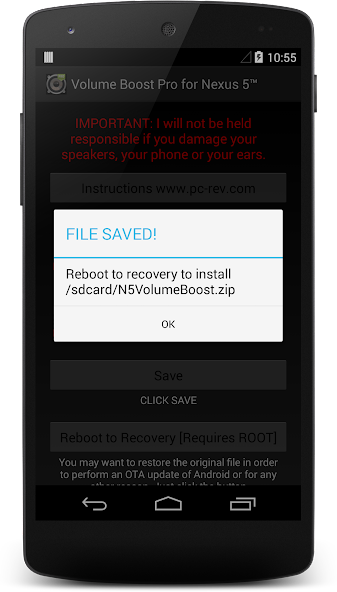 Volume Boost Pro For Nexus 5™