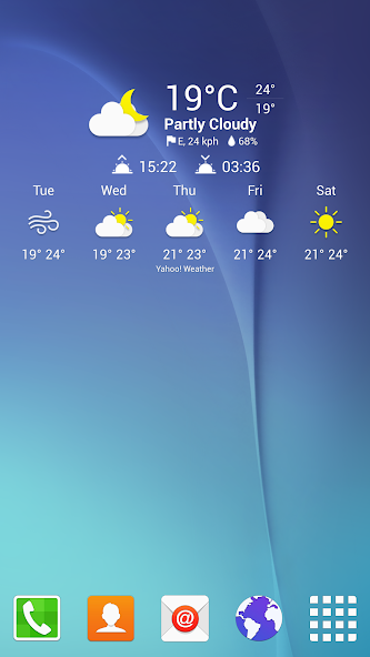 SGS6 Chronus Weather Icons