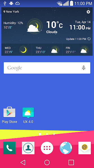 UX 4.0 G4 for Zooper Widget