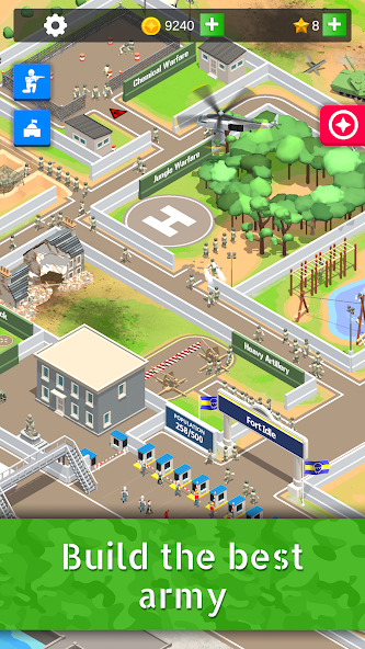 Idle Army Base: Tycoon Game 