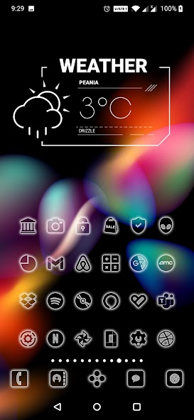 Neon-W Icon Pack