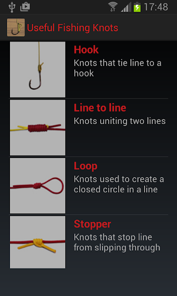 Fishing Knots - Tying Guide