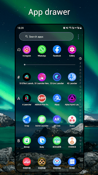 Newlook Launcher - Galaxy Star