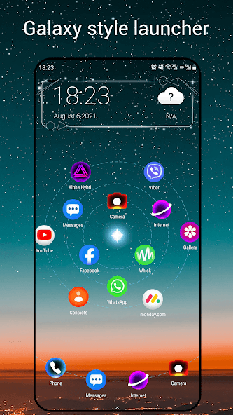 Newlook Launcher - Galaxy Star