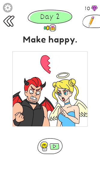 Draw Happy Angel :drawing apps 