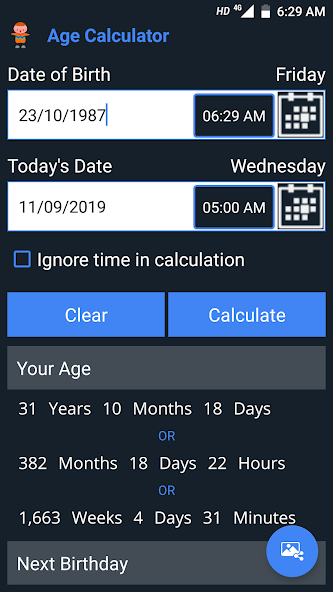 Age Calculator Pro