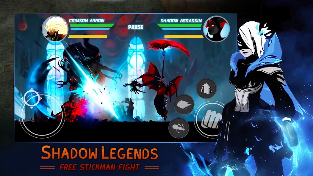 Shadow legends stickman fight 