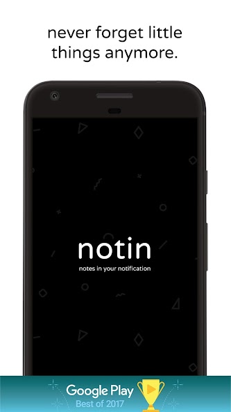 notin - notes in notification