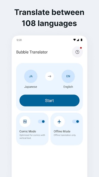 Bubble Screen Translate