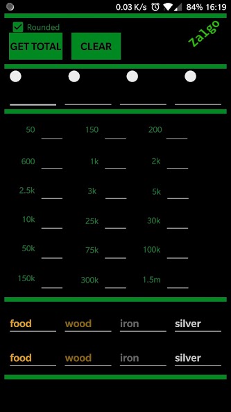 Game Calculator KOA