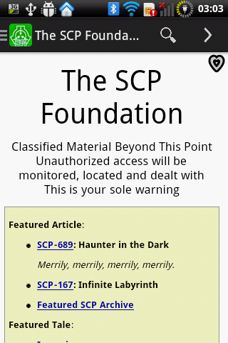 The SCP Foundation DB donate