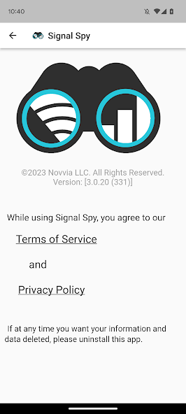 Signal Spy - Signal Strengths!