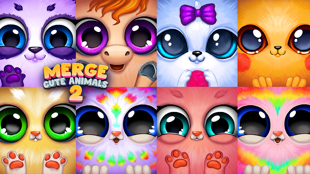 Merge Cute Animals: Pets Games 