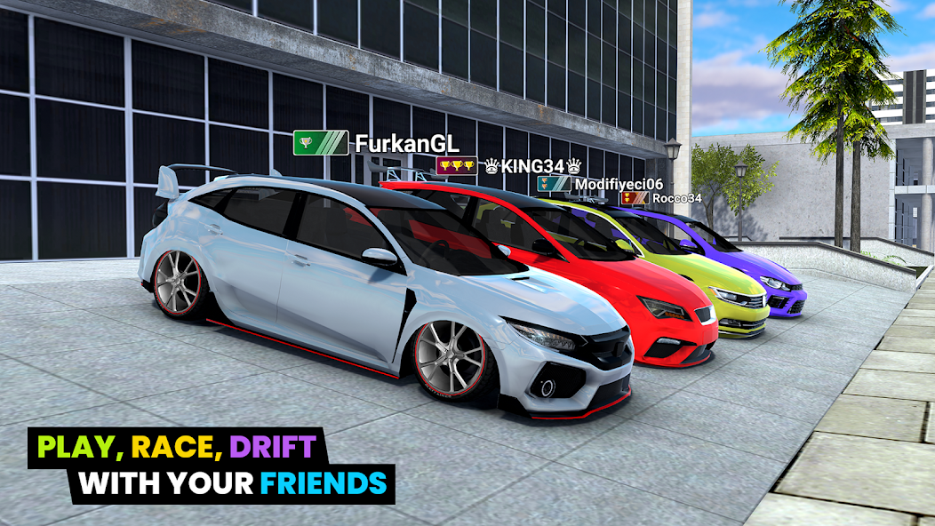 Car Parking 3D: Online Drift 