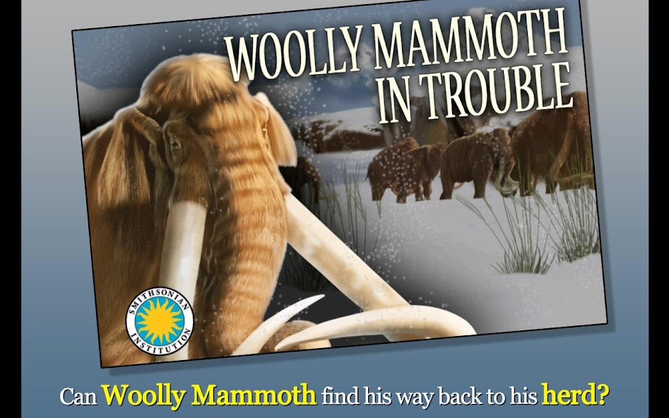 Woolly Mammoth In Trouble