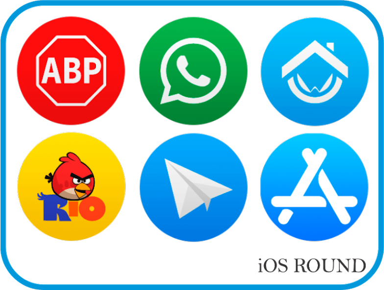 OS Round - Icon Pack