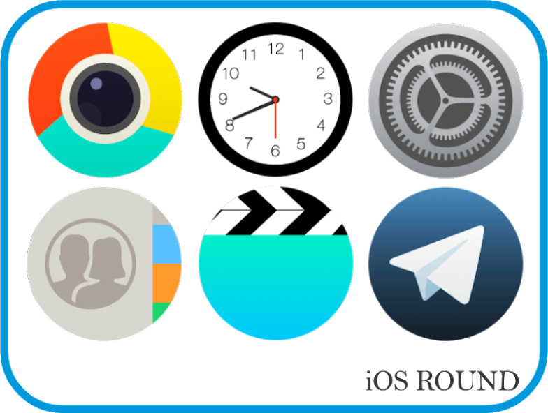 OS Round - Icon Pack