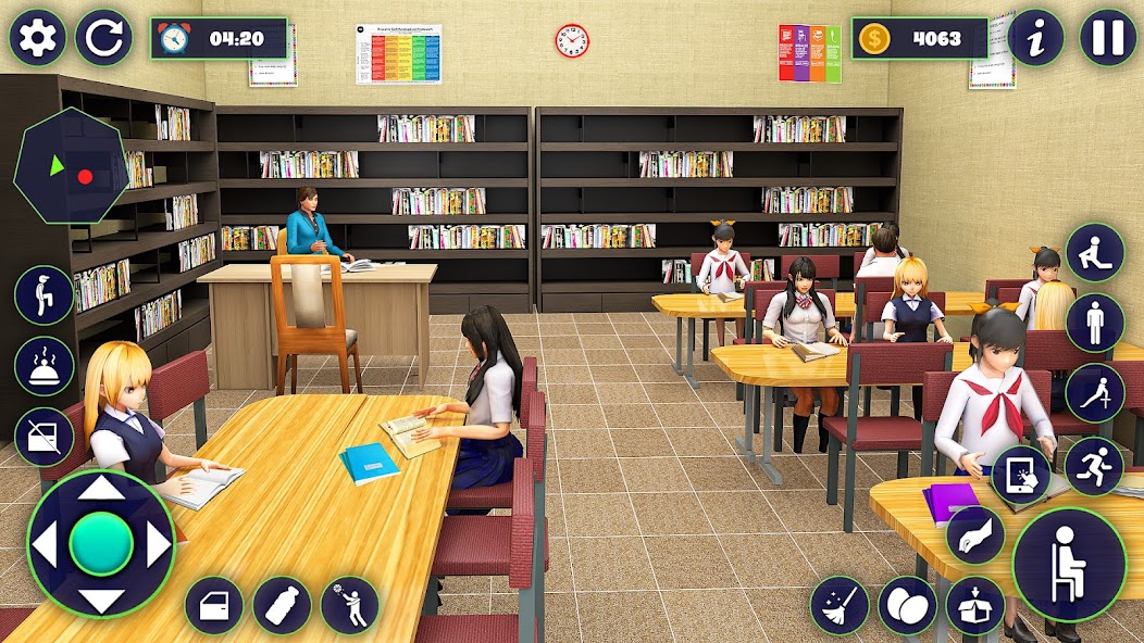 School Girl Life Simulator 3D