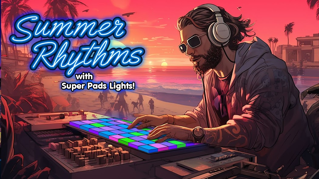 Super Pads Lights DJ Launchpad