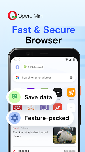 Opera Mini: Fast Web Browser