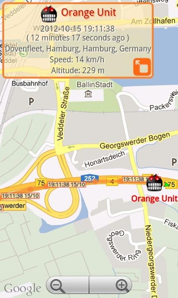 GPS-Trace Client