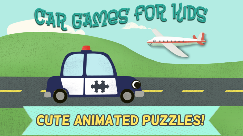 Car Games for Kids- Puzzles