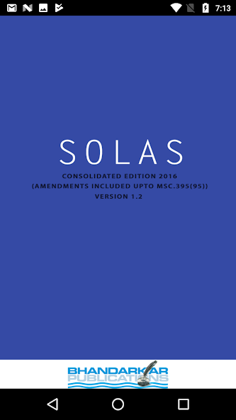 SOLAS Consolidated 2018