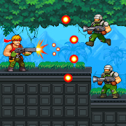 Gun Force Side-scrolling Game