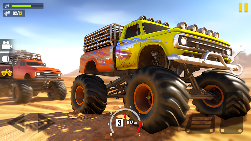 Fearless US Monster Truck Game 