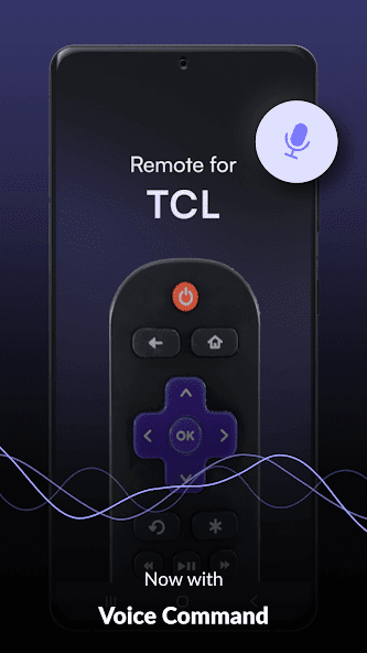 Remote control for TCL TVs