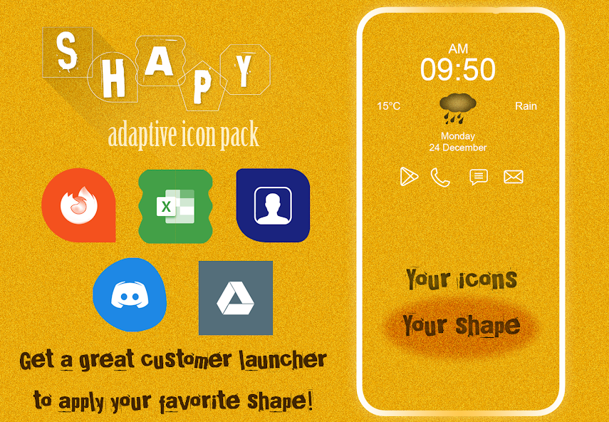 Shapy Adaptive Icon Pack