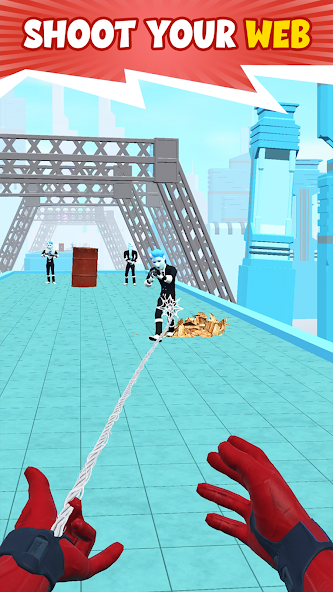 Web Master 3D: Superhero Games 