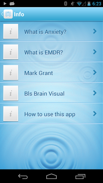 Anxiety Release based on EMDR