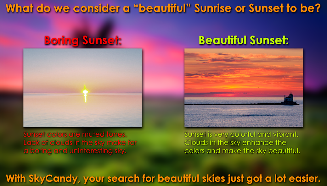 SkyCandy - Sunset Forecast App