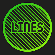 Lines Circle - Neon Icon Pack