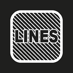 Lines Square - White Icon Pack