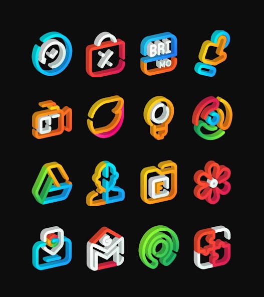 LineS 3D - Icon Pack