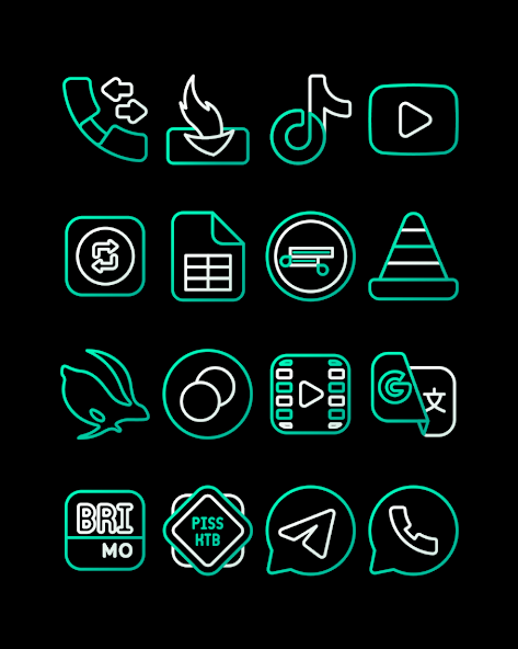 EmeraLine  - Icon Pack