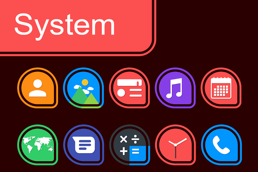 Pixel Ring Drop - Icon Pack