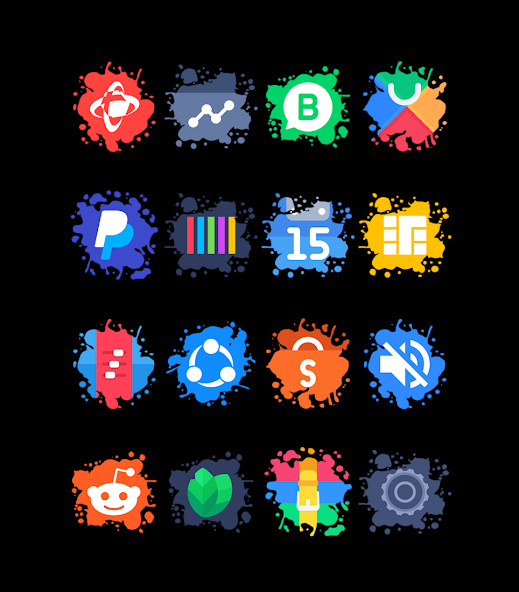 Splatter - Icon Pack