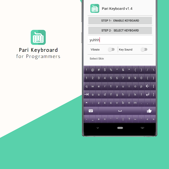 Pari Keyboard - for Coding