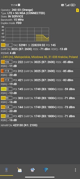 Netmonitor: Cell & WiFi