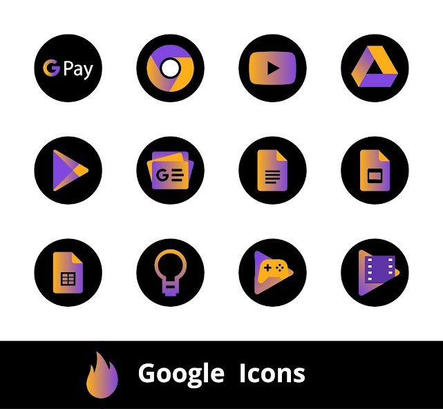 Goldient Icon Pack (Beta)