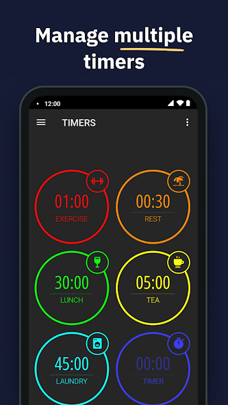 MultiTimer: Multiple timers