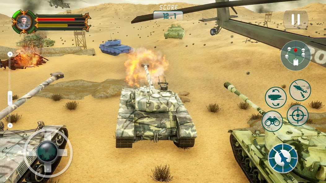 Army Tank Games Offline 3d 