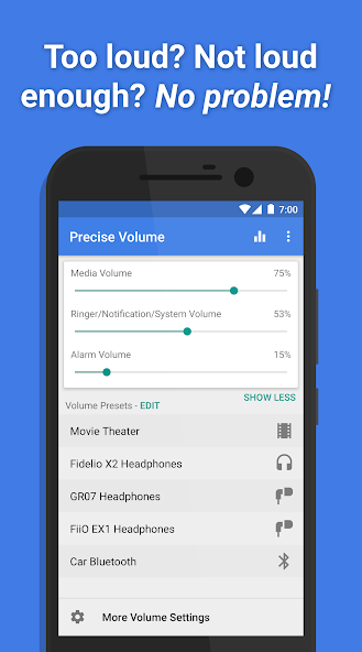 Precise Volume (+ EQ/Booster)